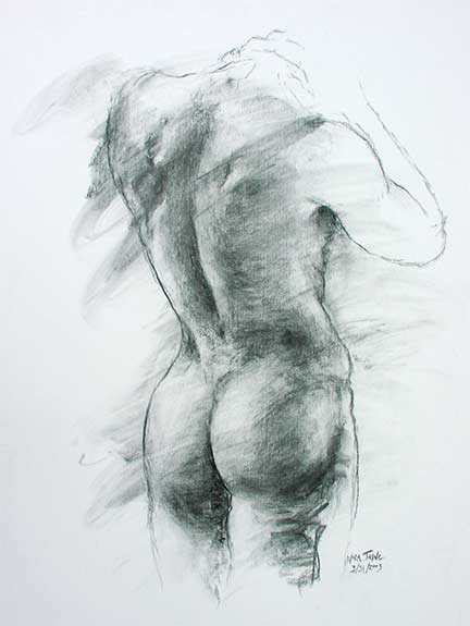 Male Back (2) by Nora Thompson