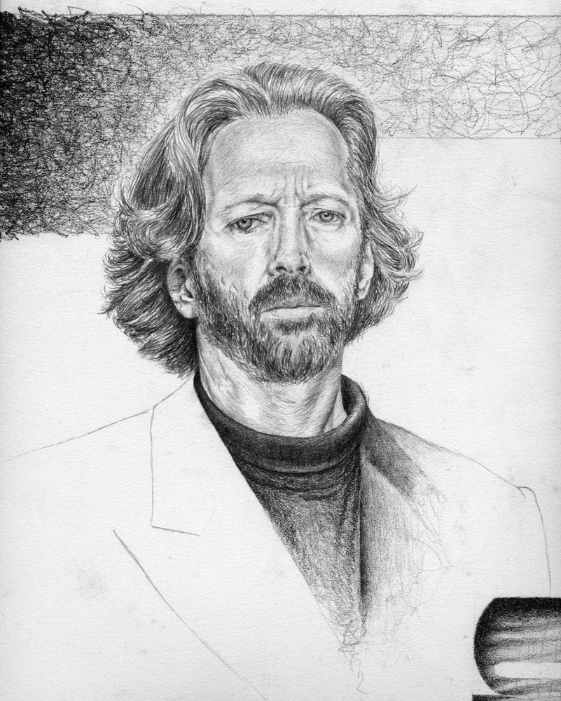 Eric Clapton by Nora Thompson