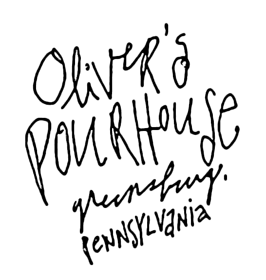 Oliver's Pourhouse (hand lettering play)
