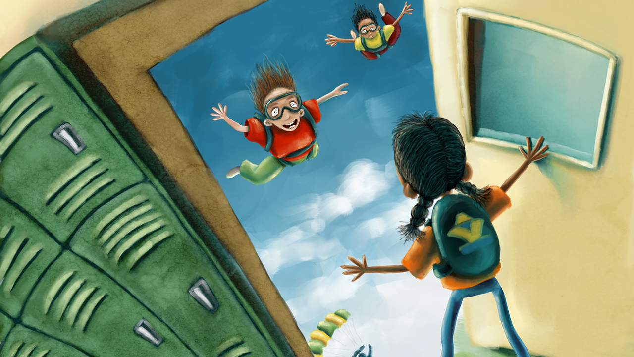 Skydiving School by Nora Thompson