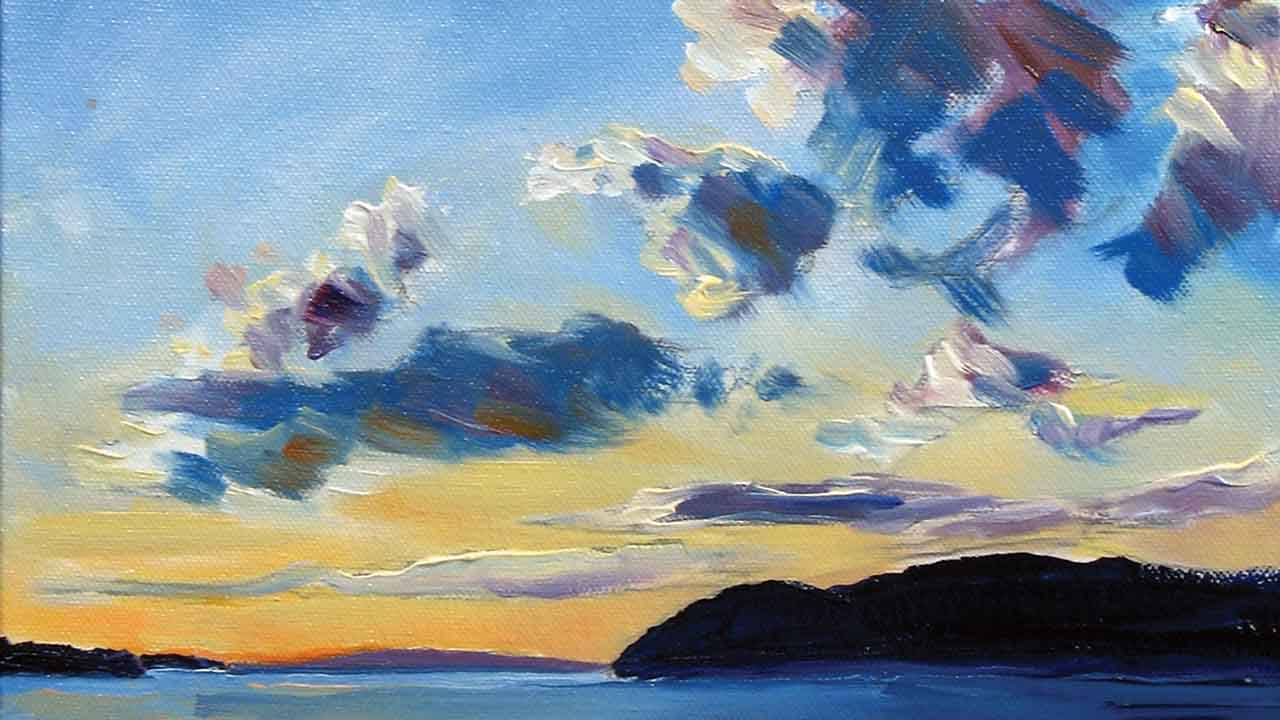 Bar Harbor Sunset III by Stuart Thompson