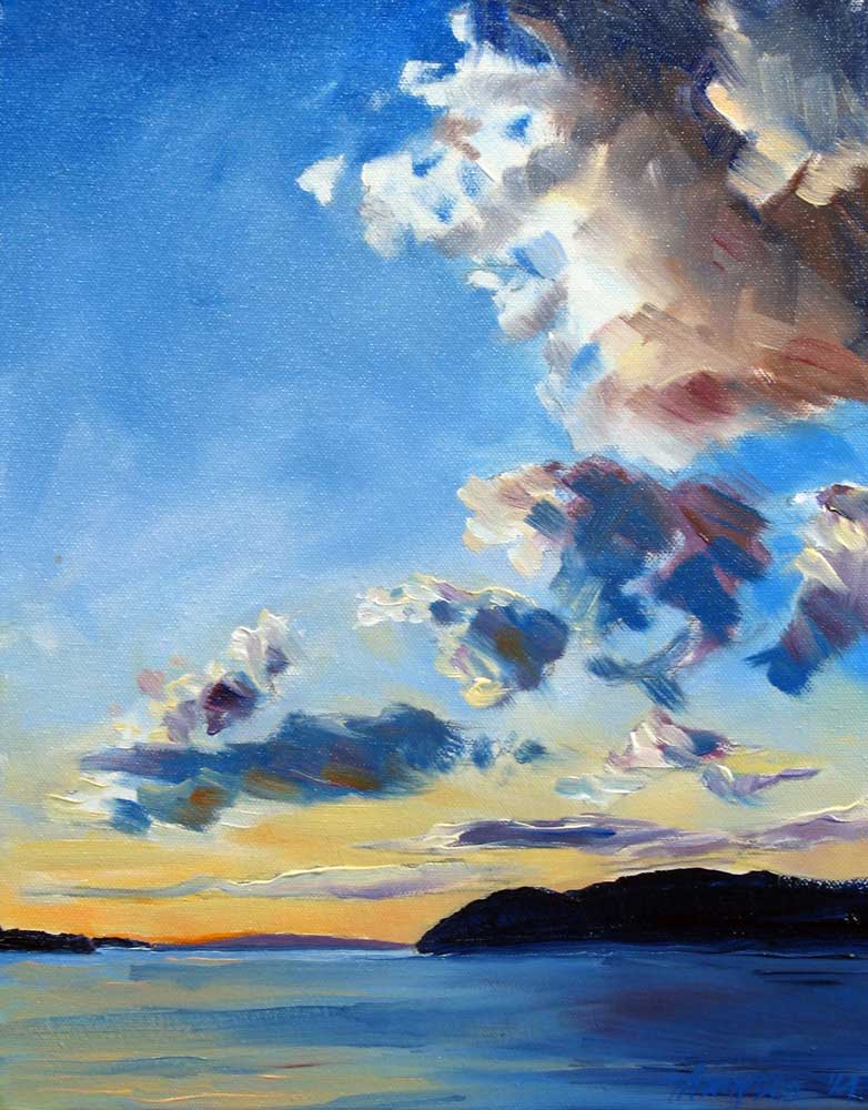Bar Harbor Sunset III by Stuart Thompson