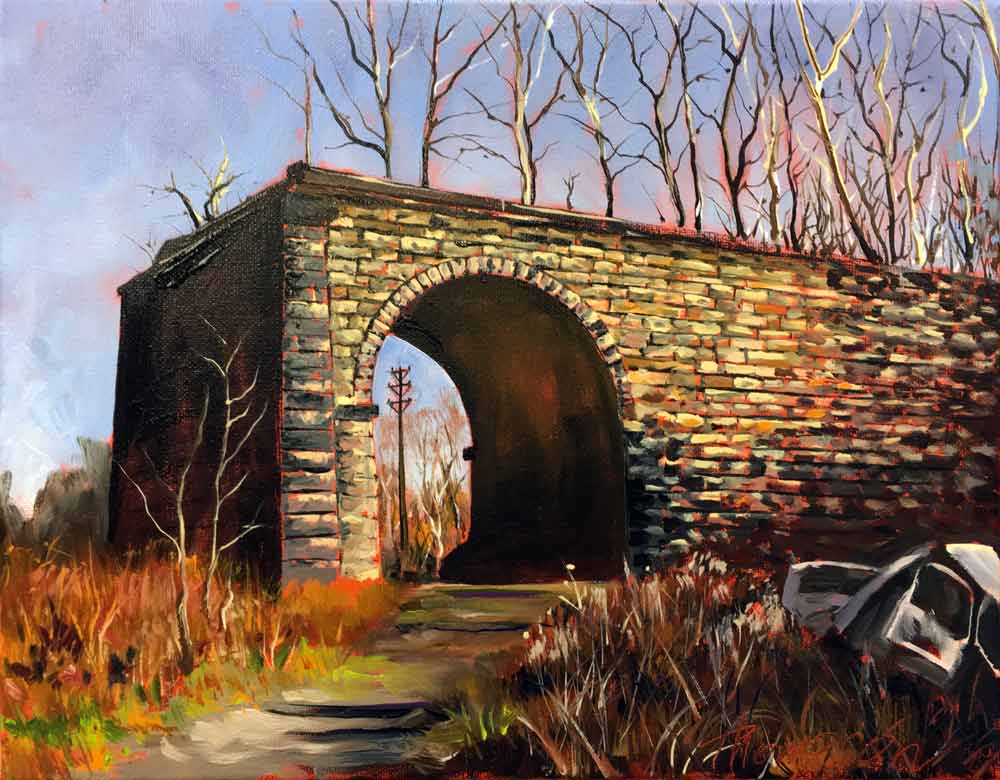 Abandoned Viaduct, Connellsville, PA by Stuart Thompson