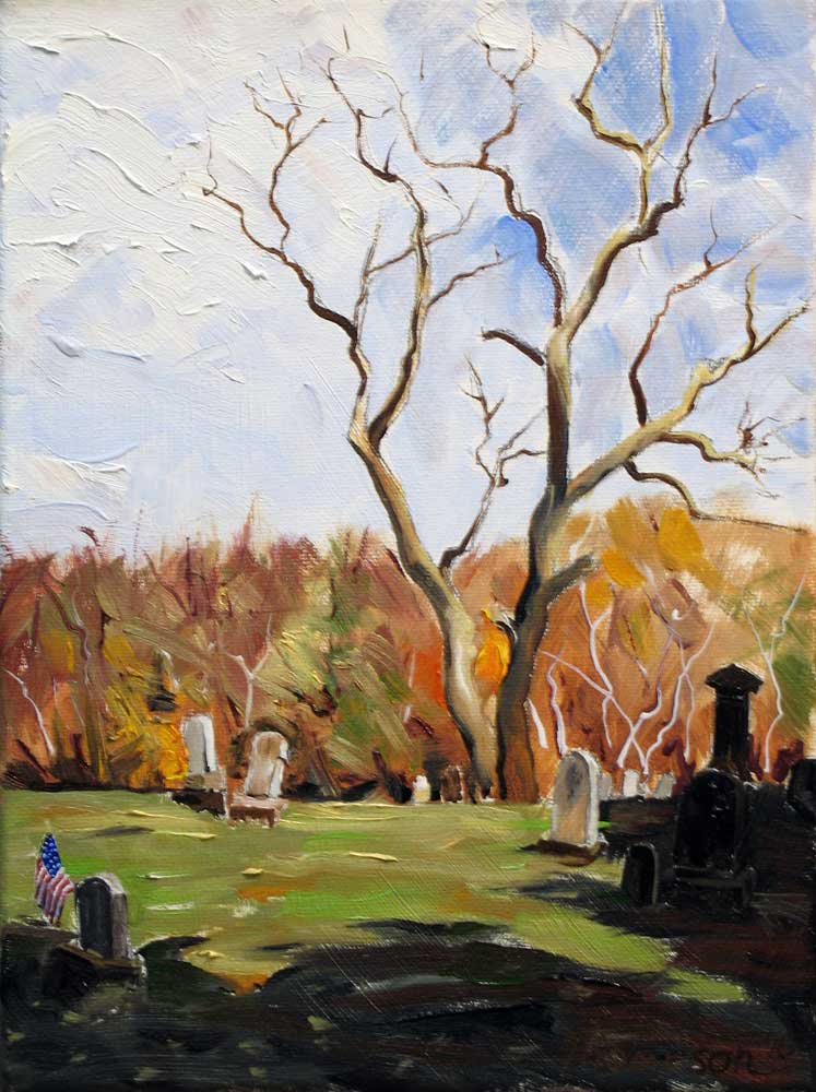 Dravo Cemetery, Great Allegheny Passage by Stuart Thompson