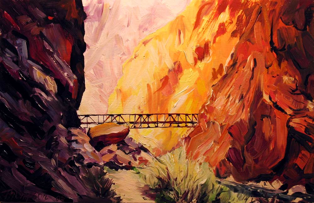 North Kaibab Trail, Grand Canyon by Stuart Thompson