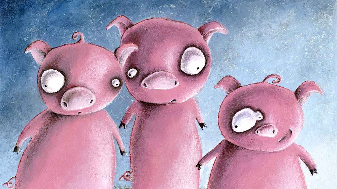 Three Lil Pigz by Nora Thompson